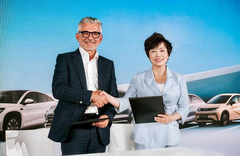 比亚迪与全球顶尖钢铁技术集团奥钢联达成合作